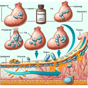 Changements dans le métabolisme des graisses pendant une cure de Finasteride