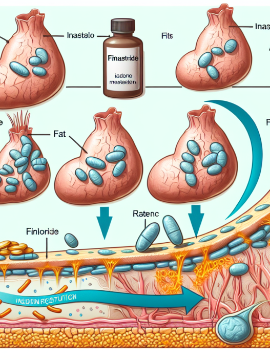 Changements dans le métabolisme des graisses pendant une cure de Finasteride