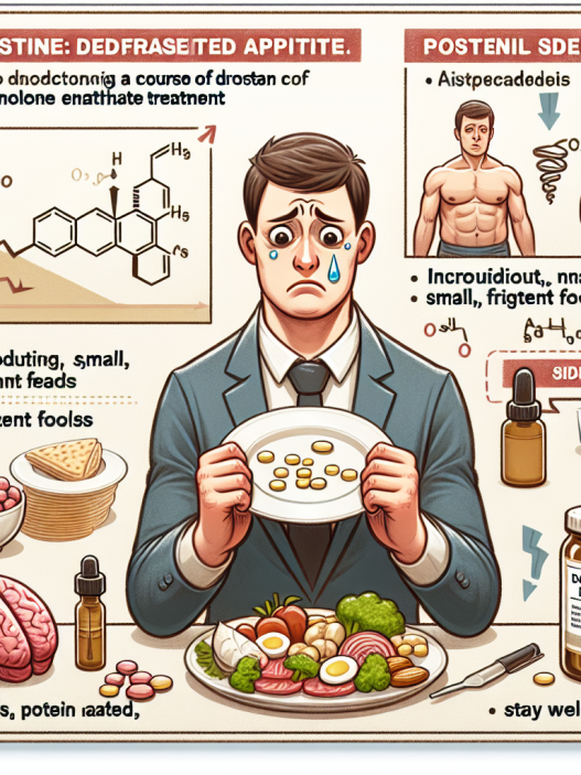 Diminution de l'appétit lors d'une cure de Drostanolone Enantate : que faire