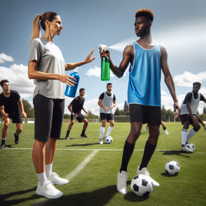 Eau germicide et prévention des infections dans les sports d'équipe