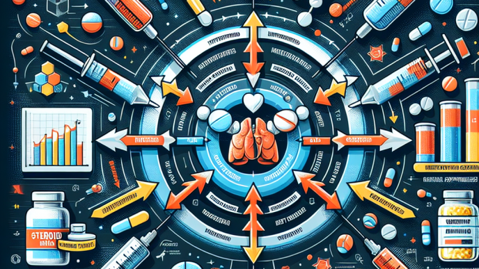 Etude de l'interaction de l'injection de stéroïdes avec les compléments nutritionnels