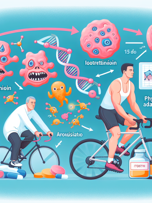 Influence de l'isotrétinoïne sur l'adaptation à l'activité physique