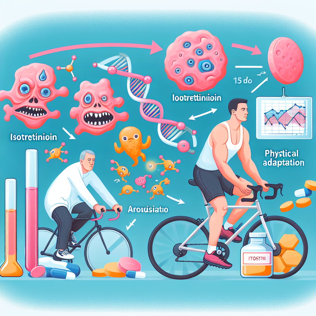 Influence de l'isotrétinoïne sur l'adaptation à l'activité physique