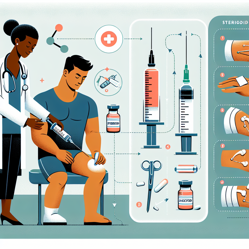 Injection de stéroïdes dans les programmes de récupération des blessures