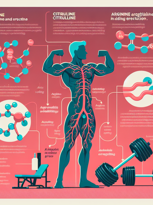 Le rôle de l'arginine et de la citrulline pour l'érection dans le bodybuilding