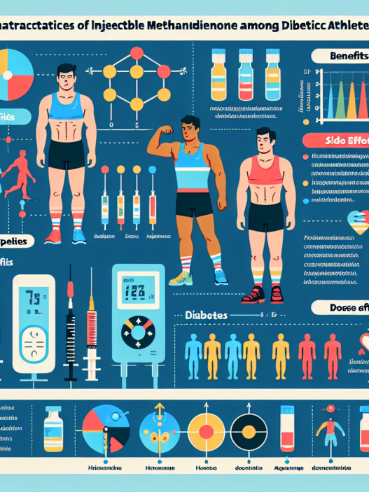 Caractéristiques de l'utilisation de la méthandiénone injectable chez les sportifs diabétiques