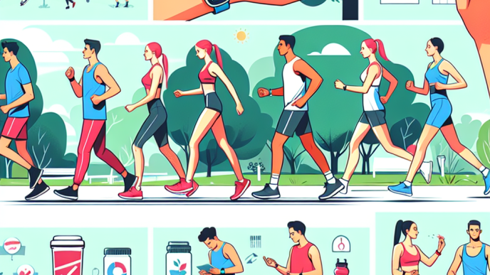 Caractéristiques de la marche pour la perte de poids chez les jeunes athlètes