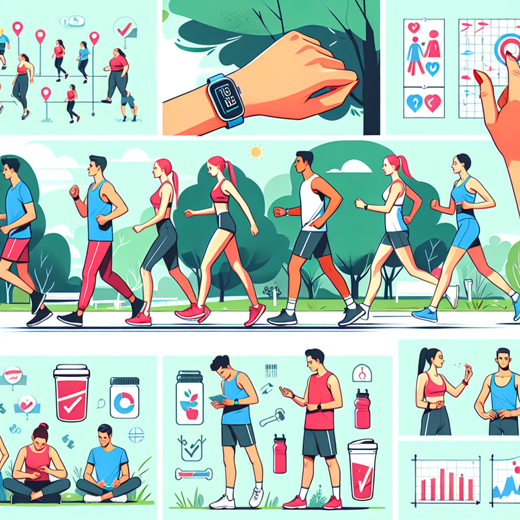 Caractéristiques de la marche pour la perte de poids chez les jeunes athlètes