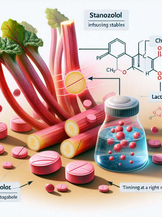 Comment les comprimés de stanozolol infusent du lactate dans la rhubarbe au bon moment