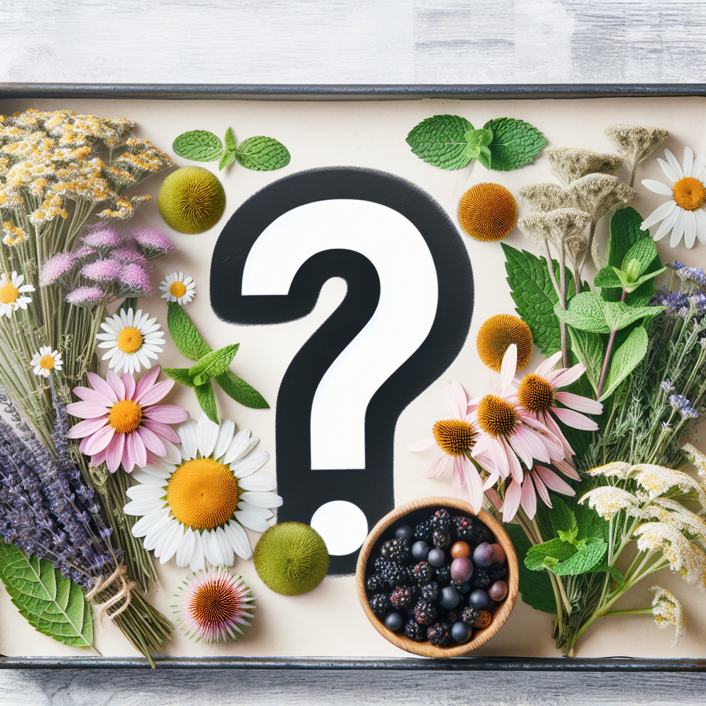Dois-je prendre des plantes médicinales pendant la PCT ?