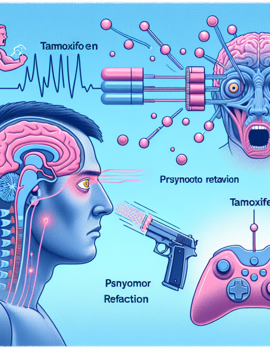 Effet du tamoxifène sur la réaction psychomotrice