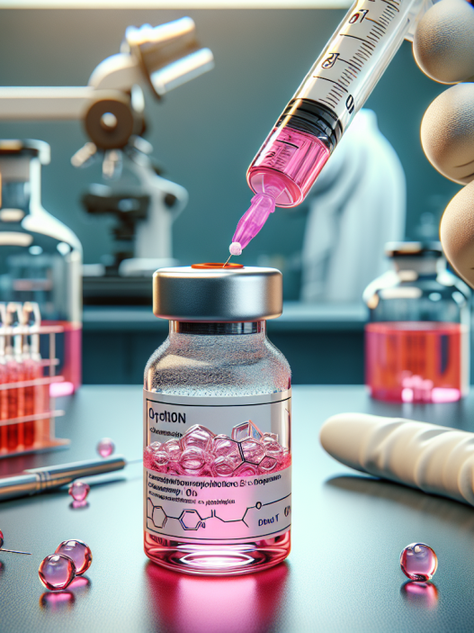 Injection d'oxymétholone pendant la préparation avant vitrification