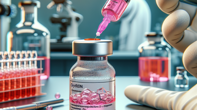 Injection d'oxymétholone pendant la préparation avant vitrification