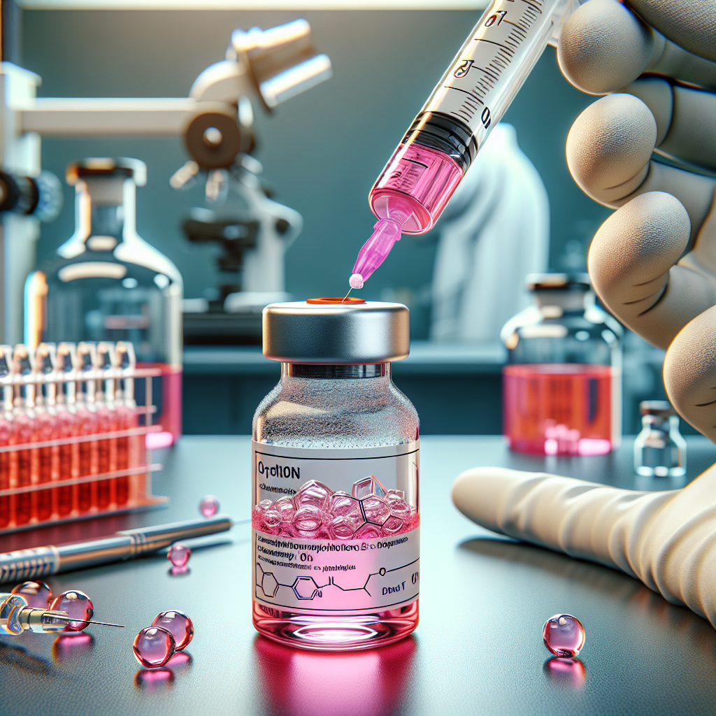 Injection d'oxymétholone pendant la préparation avant vitrification