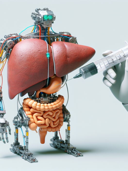 L'injection de Proviron dans le robot est faible et le foie est complètement sec