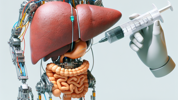 L'injection de Proviron dans le robot est faible et le foie est complètement sec