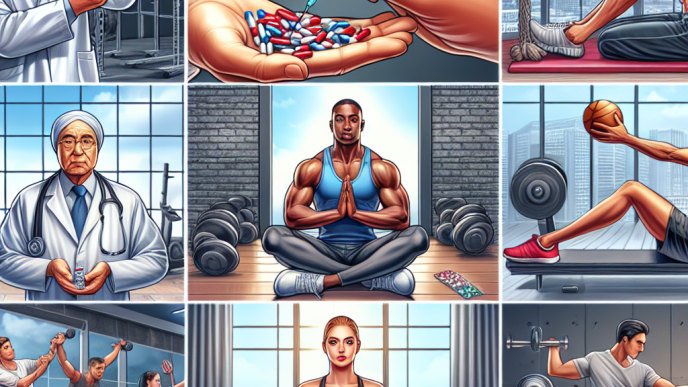 Peptides dans les programmes de réduction du stress pour les athlètes professionnels