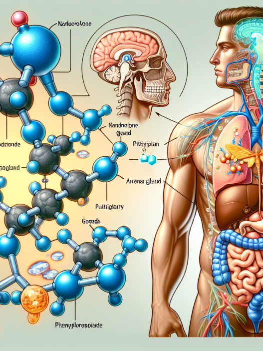 Perfusion de phénylpropionate de nandrolone sur le système endocrinien