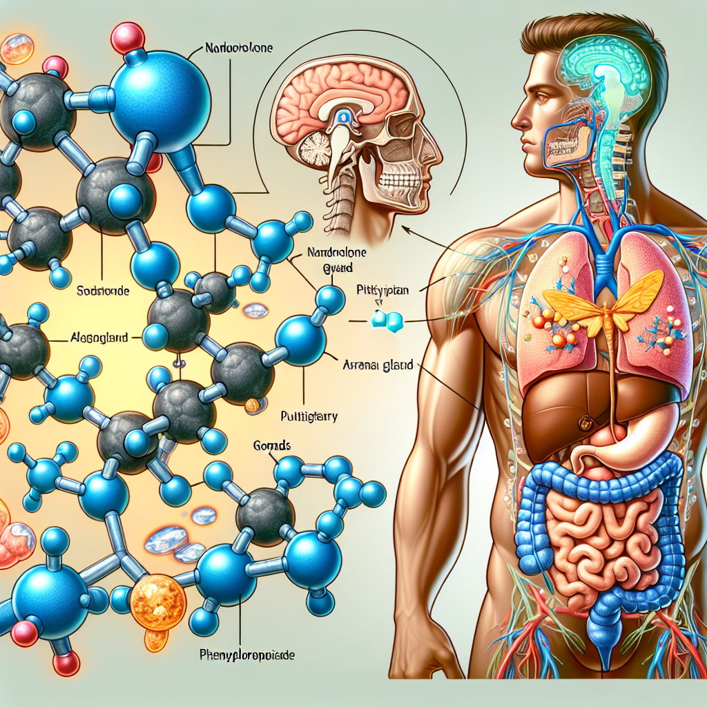 Perfusion de phénylpropionate de nandrolone sur le système endocrinien