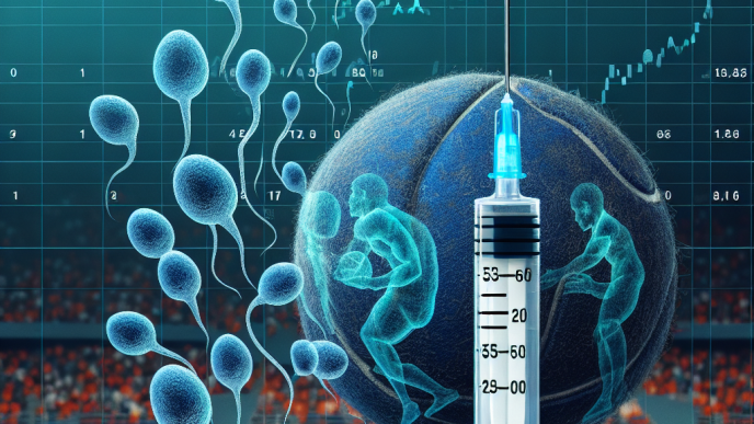 Perfusion de sildénafil sur la numération des spermatozoïdes chez les sportifs