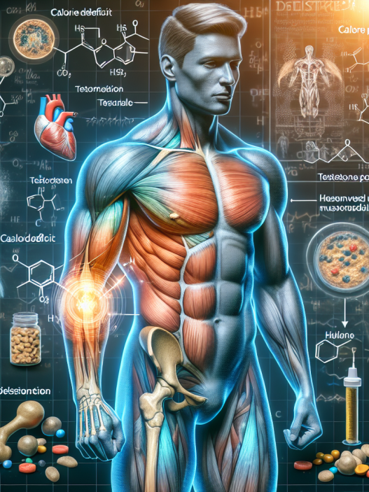 Préservation de la masse musculaire en cas de déficit calorique sous l'effet du propionate de testostérone