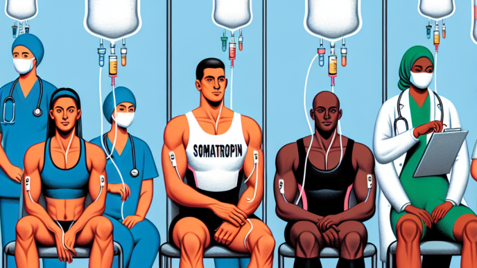 Somatropine et perfusion hépatique chez les athlètes