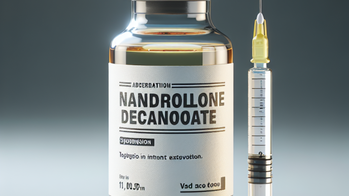Suspension de décanoate de nandrolone pour réduire le risque de catabolisme lors d'un effort intense