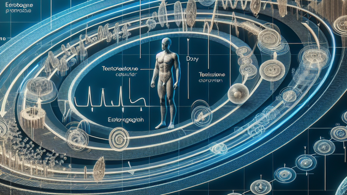 Testostérone et variations de la production d'œstrogènes pendant le cycle