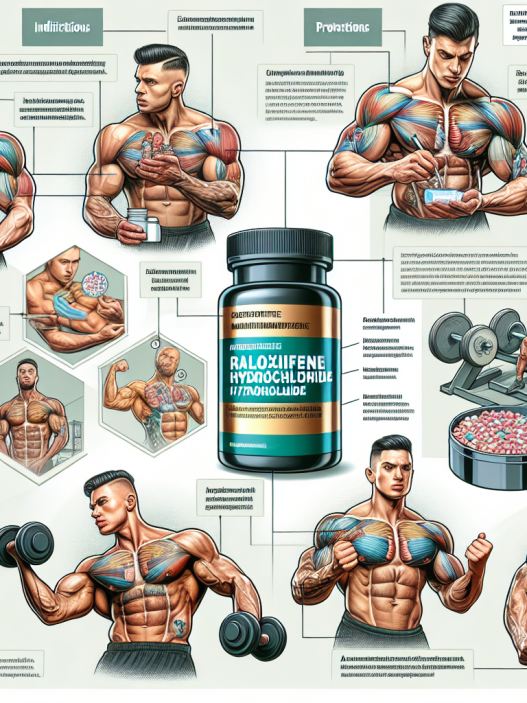 Caractéristiques de l'utilisation du chlorhydrate de raloxifène chez les culturistes