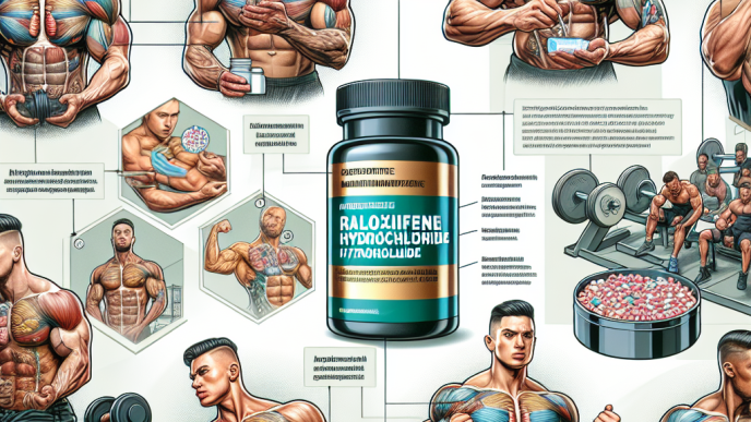 Caractéristiques de l'utilisation du chlorhydrate de raloxifène chez les culturistes