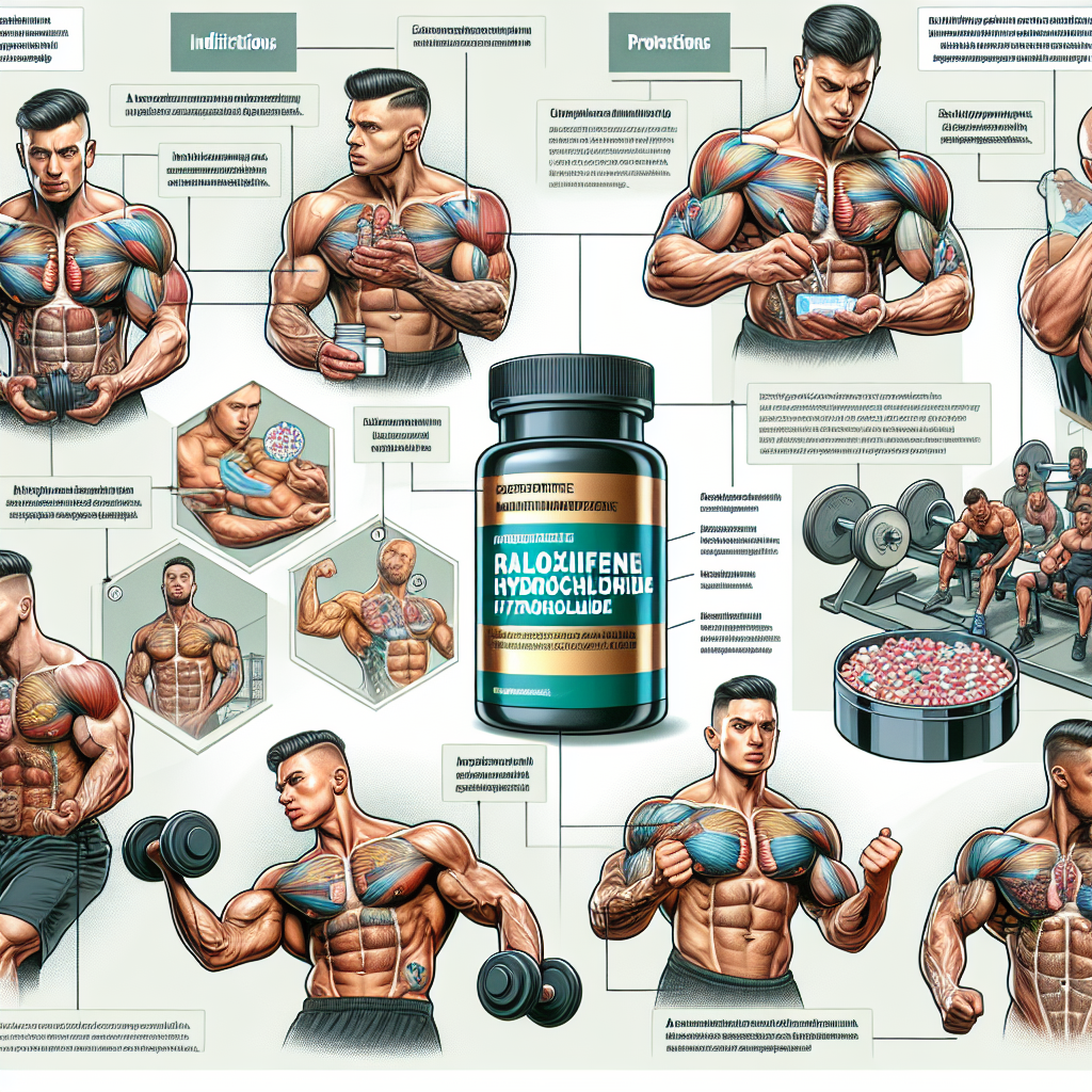 Caractéristiques de l'utilisation du chlorhydrate de raloxifène chez les culturistes