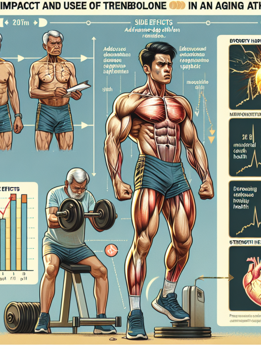 Caractéristiques de l'utilisation du trenbolone chez les athlètes âgés