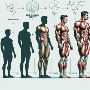 Dihydroboldenone cypionate et hypertrophie musculaire