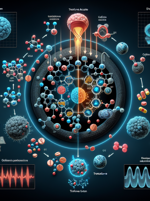 Effet de l'acétate de trestolone sur le métabolisme cellulaire