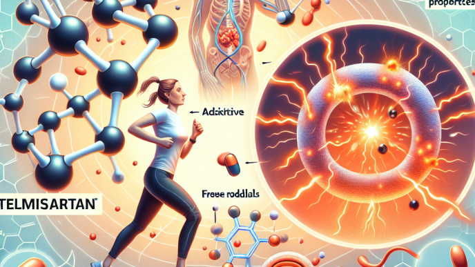 Propriétés antioxydantes du telmisartan dans le contexte du stress oxydatif pendant l'exercice
