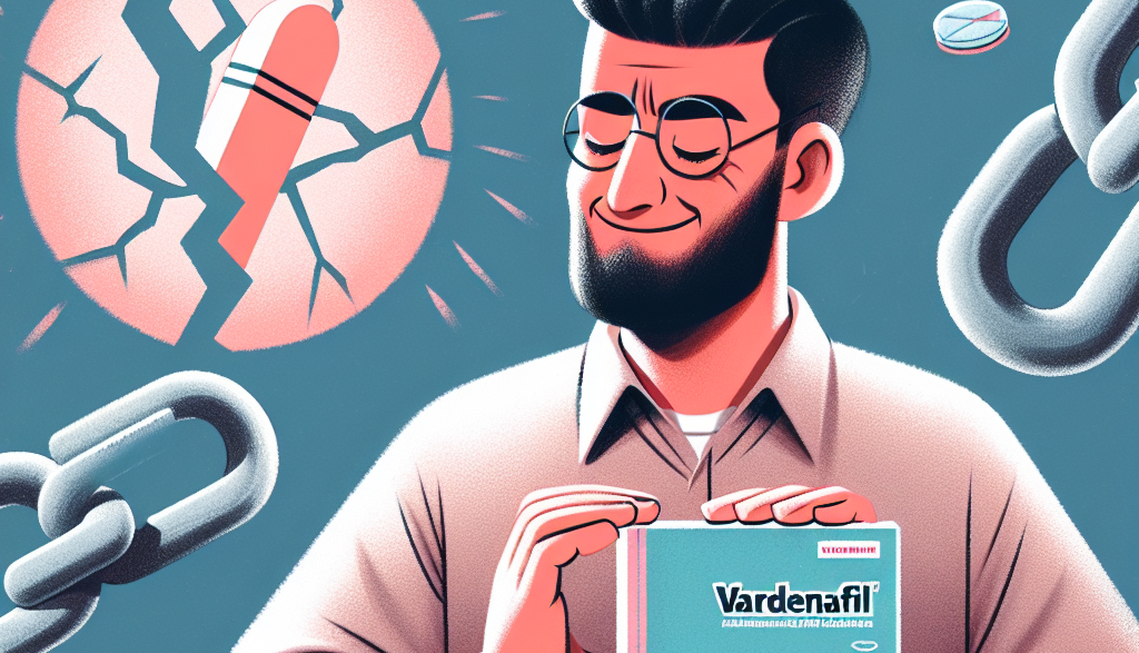 Vardenafil chez les hommes souffrant de dysfonction érectile prolongée
