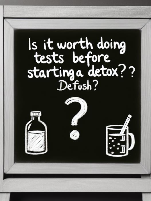 Vaut-il la peine de faire des tests avant de commencer une détox ?