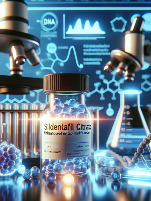 Citrate de sildénafil et amélioration de la fonction mitochondriale
