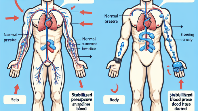 Contribution des stéroïdes à la stabilisation de la pression pendant la déshydratation