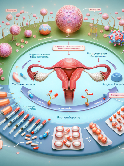 Contrôle du taux de progestérone avec le torémifène