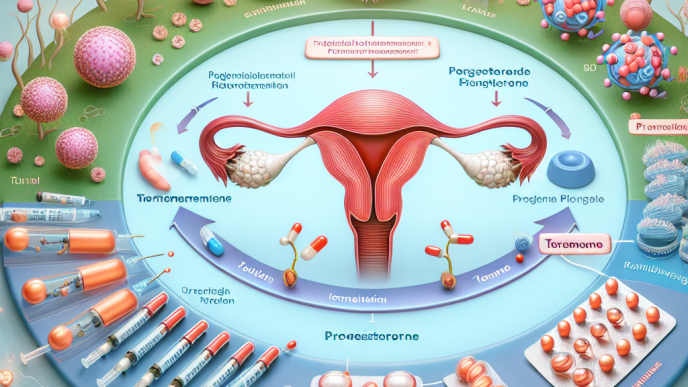 Contrôle du taux de progestérone avec le torémifène