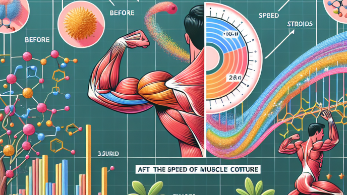 Cure de stéroïdes et amélioration de la vitesse de contraction musculaire