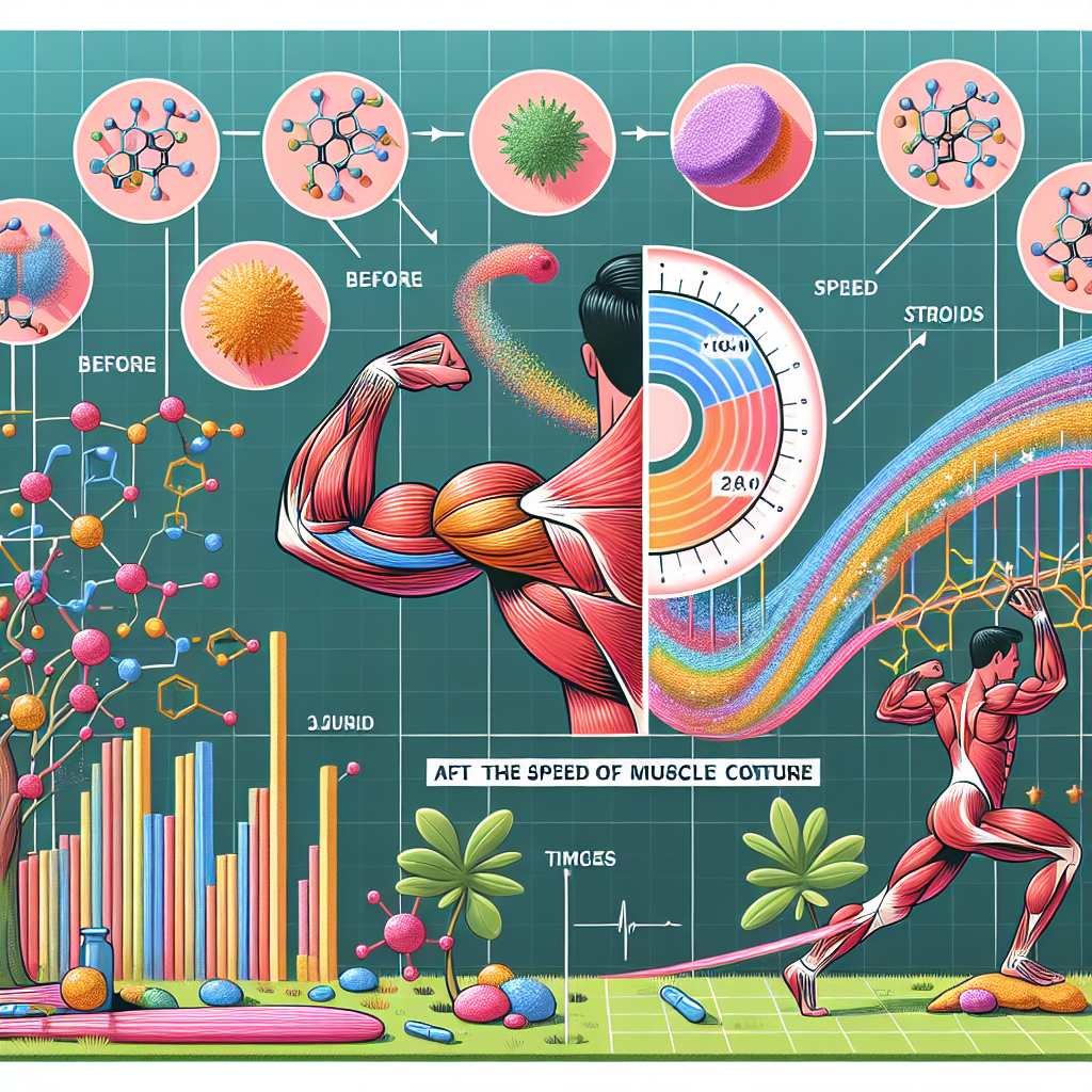 Cure de stéroïdes et amélioration de la vitesse de contraction musculaire