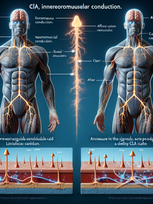 Effet du CLA sur l'amélioration de la conduction neuromusculaire