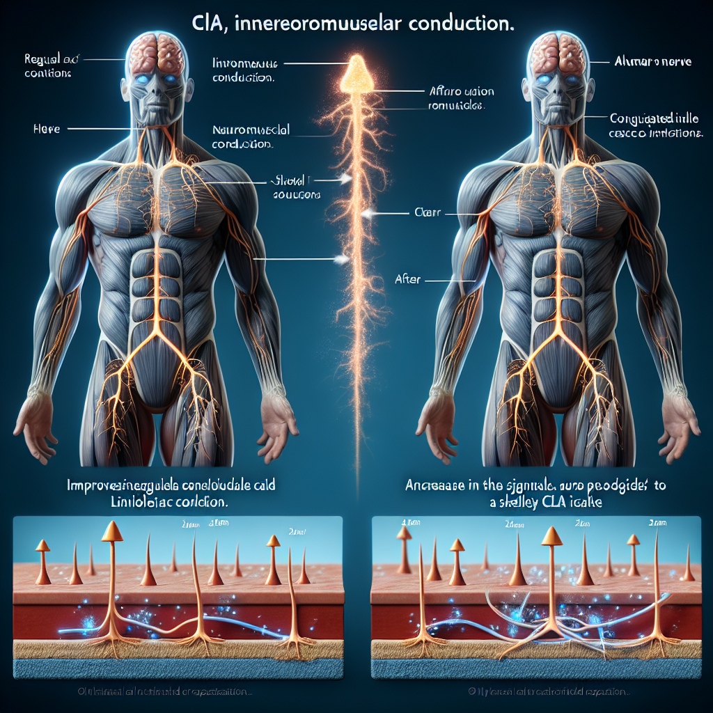 Effet du CLA sur l'amélioration de la conduction neuromusculaire