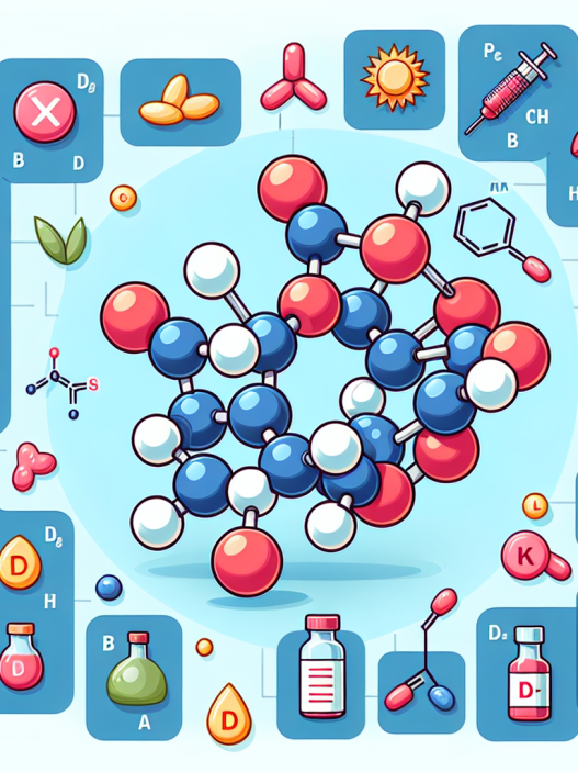 IGF-1 et participation des vitamines aux processus métaboliques