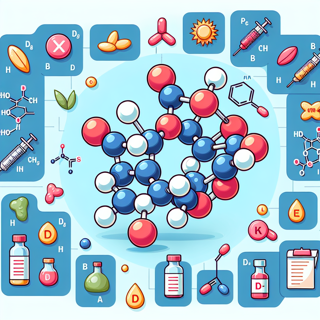 IGF-1 et participation des vitamines aux processus métaboliques