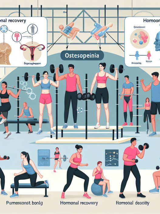 Prévention de l'ostéopénie pendant la récupération hormonale