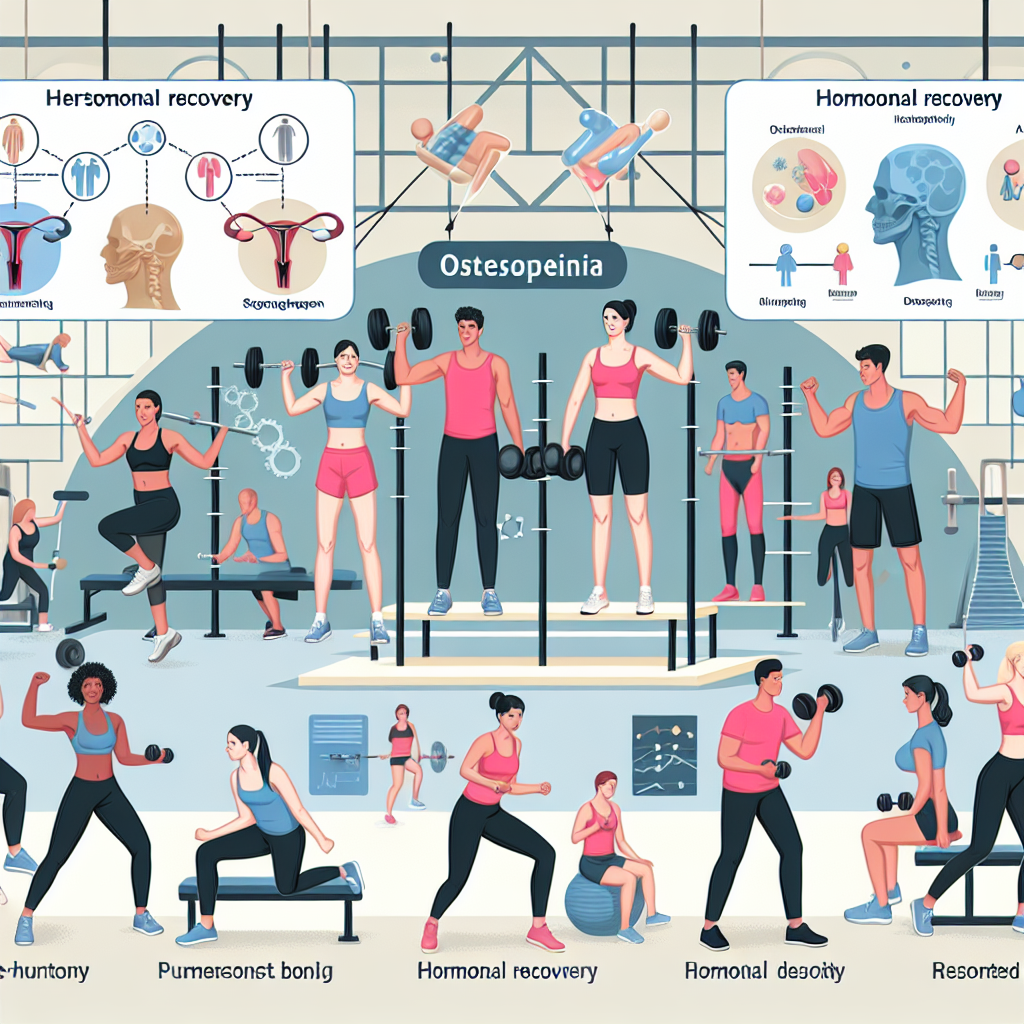 Prévention de l'ostéopénie pendant la récupération hormonale