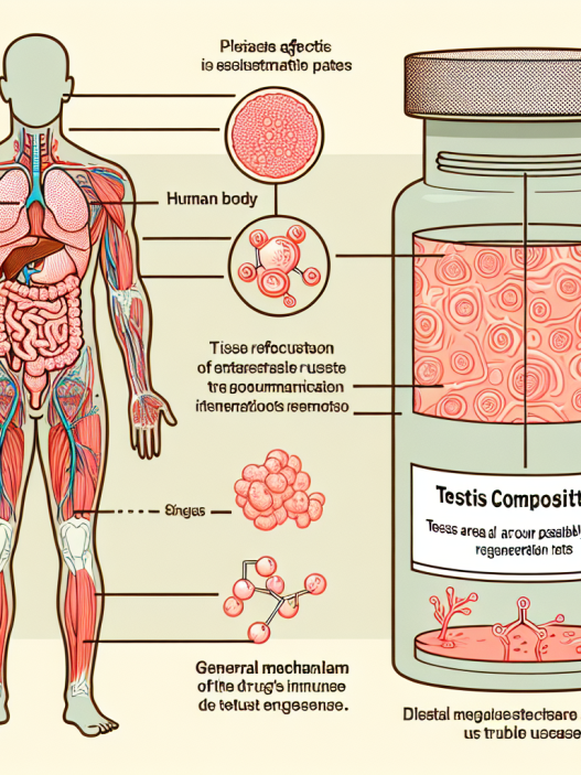 Testis Compositum affecte-t-il le taux de régénération tissulaire ?